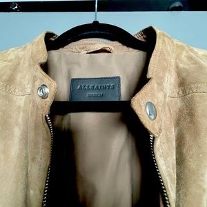 Rare suede All Saints leather jacket